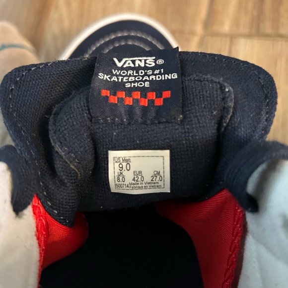 Mens Sk8-Hi Vans - Picture 3 of 3
